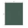 CountryArtHouse Hunter Green Acid Free 8x10 Backing Board - Uncut Photo Mat Board - 1 Sheet view 2