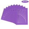 CountryArtHouse Purple Acid Free 5x7 Picture Frame Mats with White Core Bevel Cut for 4x6 Pictures - Fits 5x7 Frame - Pack of 100 Mats view 2