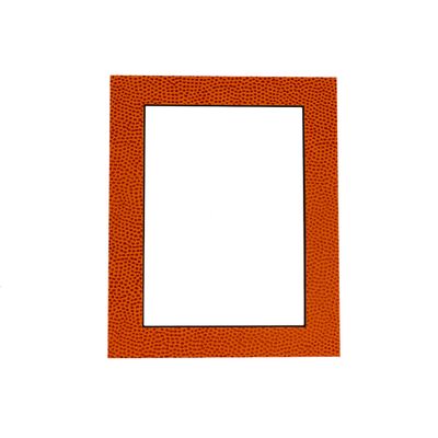 CountryArtHouse Basketball Texture Acid Free 8.5x11 Picture Frame Mats with White Core Bevel Cut for 5x7 Pictures - Fits 8.5x11 Frame - One Mat