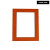 CountryArtHouse Basketball Texture Acid Free 8.5x11 Picture Frame Mats with White Core Bevel Cut for 5x7 Pictures - Fits 8.5x11 Frame - One Mat view 2