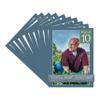 Steel Blue Acid Free 16x20 Picture Frame Mats with White Core Bevel Cut for 13x19 Pictures - Fits 16x20 Frame - Pack of 10 Mats view 1