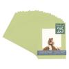 CountryArtHouse Pistachio Acid Free 11x14 Picture Frame Mats with White Core Bevel Cut for 8x10 Pictures - Fits 11x14 Frame - Pack of 25 Mats - with Bags & Backings view 1