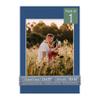 CountryArtHouse Bottle Blue Acid Free 13x19 Picture Frame Mats with White Core Bevel Cut for 11x14 Pictures - Fits 13x19 Frame - One Mat view 1