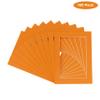 CountryArtHouse Orange Acid Free 11x14 Picture Frame Mats with White Core Bevel Cut for 8.5x11 Pictures - Fits 11x14 Frame - Pack of 100 Mats view 2