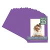 CountryArtHouse Purple Acid Free 11x14 Picture Frame Mats with White Core Bevel Cut for 8x12 Pictures - Fits 11x14 Frame - Pack of 25 Mats - with Bags & Backings view 1