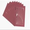 Maroon Acid Free 11x14 Picture Frame Mats with White Core Bevel Cut for 8x12 Pictures - Fits 11x14 Frame - Pack of 100 Mats - with Bags & Backings view 1