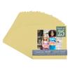 CountryArtHouse Soft Yellow Acid Free 16x16 Picture Frame Mats with White Core Bevel Cut for 12x12 Pictures - Fits 16x16 Frame - Pack of 25 Mats - with Bags & Backings view 1