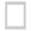 CountryArtHouse Grey Acid Free 16x16 Picture Frame Mats with White Core Bevel Cut for 12x12 Pictures - Fits 16x16 Frame - One Mat - With Bag & Backing view 3