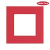 CountryArtHouse Cardinal Acid Free 7x7 Square Picture Frame Mat with White Core Bevel Cut for 5x5 Pictures - Fits 7x7 Frame view 2