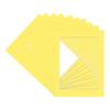 CountryArtHouse Vibrant Yellow Acid Free 18x24 Picture Frame Mats with White Core Bevel Cut for 13x19 Pictures - Fits 18x24 Frame - Pack of 10 Mats - with Bags & Backings view 3