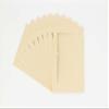 CountryArtHouse Tan Acid Free 16x20 Picture Frame Mats with White Core Bevel Cut for 11x17 Pictures - Fits 16x20 Frame - Pack of 100 Mats view 1