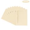 CountryArtHouse Tan Acid Free 16x20 Picture Frame Mats with White Core Bevel Cut for 11x17 Pictures - Fits 16x20 Frame - Pack of 100 Mats view 2