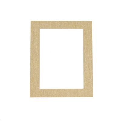 CountryArtHouse Linen Acid Free 28x40 Picture Frame Mats with White Core Bevel Cut for 24x36 Pictures - Fits 28x40 Frame - One Mat - With Bag & Backing