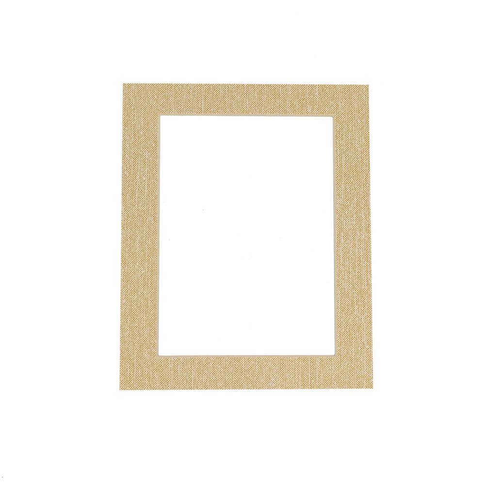 CountryArtHouse Linen Acid Free 28x40 Picture Frame Mats with White Core Bevel Cut for 24x36 Pictures - Fits 28x40 Frame - One Mat - With Bag & Backing