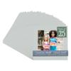 Grey Acid Free 16x16 Picture Frame Mats with White Core Bevel Cut for 12x12 Pictures - Fits 16x16 Frame - Pack of 25 Mats view 1