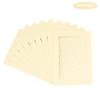Soft Yellow Acid Free 16x20 Picture Frame Mats with White Core Bevel Cut for 13x19 Pictures - Fits 16x20 Frame - Pack of 100 Mats view 2