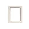 CountryArtHouse White Acid Free 22x28 Picture Frame Mat with Black Core Bevel Cut for 20x24 Pictures - Fits 22x28 Frame view 1