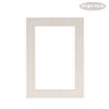 White Linen Acid Free 12x16 Picture Frame Mats with White Core Bevel Cut for 11x14 Pictures - Fits 12x16 Frame - One Mat - with Bag & Backing view 2