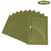 Dill Acid Free 16x20 Picture Frame Mats with White Core Bevel Cut for 13x19 Pictures - Fits 16x20 Frame - Pack of 100 Mats view 2