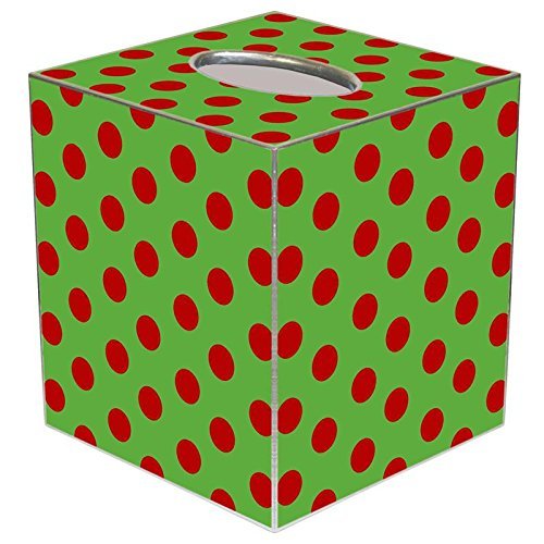 Christmas Big Dot Tissue Box Cover by Marye-Kelley