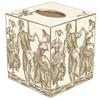 Ivory Toile Tissue Box Cover by Marye-Kelley view 1