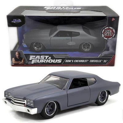 Fast & Furious Jada Dom's Chevy Chevelle SS [Gray] 1/32 Scale die cast