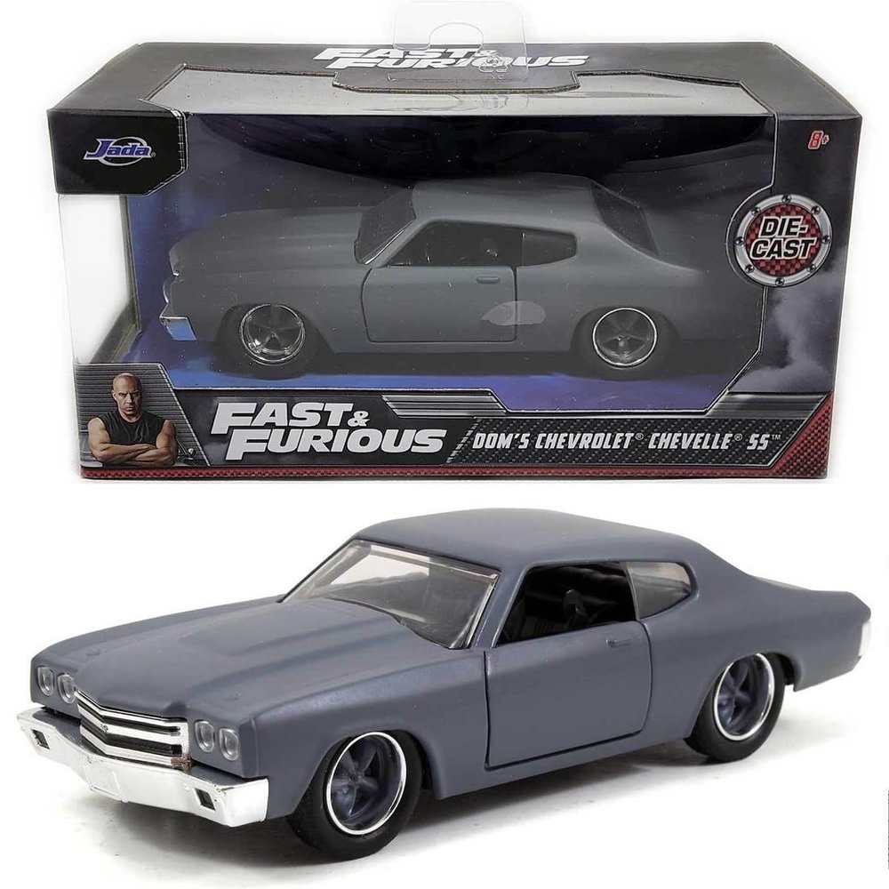 Fast & Furious Jada Dom's Chevy Chevelle SS [Gray] 1/32 Scale die cast