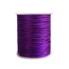 Xiezyu 2.0 mm Nylon Satin Cord Thread Beading String for Macrame, Friendship Bracelets,Chinese Knotting,Necklaces,Jewelry Making 109 Yards (Purple) view 1