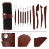 EXCEART 1set Pottery Sculpting Tools Clay Carving Kit for Beginners Easy to Clean Clay Modeling Tools for Pottery and Crafts view 3