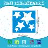 16 Pieces Stencils for Kids Geometric Shapes Children Simple Painting Stencils Colorful Drawing Templates Art Painting for Toddlers Preschooler DIY Craft(5.9 x 5.9 Inches,Classic Style) view 2