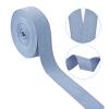 Pandahall 10.93 Yard Stitch Denim Ribbon 1.57 Inches Cornflower Blue Jeans Cloth Fabric Ribbon for Sewing Hairclip Garment Decoration view 2