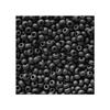 0.71oz Rocailles PRECIOSA Seed Beads 10/0 (Approx. 2.3 mm), Black Matte view 1
