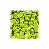 0.18oz Matubo Nib-BIT 2-Hole Pyramid Glass Beads 6 x 5 mm, metalust Electric Green view 1