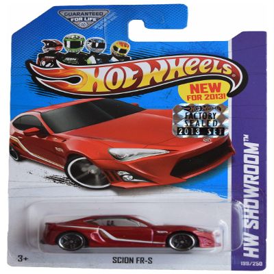 Hot Wheels Scion FR-S, [red] Showroom 199/250