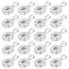 Framendino, 20 Pack 18mm Hang Snap Base Pendants Charms Metal Alloy Button for Interchangeable Snaps Bracelets Necklaces Jewelry Making view 1