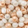 Pandahall 200pcs Flat Round Mosaic Tiles for Crafts Opaque Glass Cabochon Round Dome Flat 11.5-12.5mm for Jewelry Making Setting Bezel Tray Pendants view 2