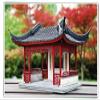 Warp United Peony Pavilion - 1/25 Classic Chinese Pavilion Suzhou Wood Architecture Model Kit view 2