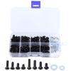 RC Tool Kit & Screw Kit Hardware Set (Flat, Phillips, Hex), Pliers, Wrench, Repair Tools for Quadcopter Drone Airplane Accessories Compatible with Traxxas Arrma Axial Redcat Losi Models view 3