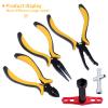 RC Tool Kit & Screw Kit Hardware Set (Flat, Phillips, Hex), Pliers, Wrench, Repair Tools for Quadcopter Drone Airplane Accessories Compatible with Traxxas Arrma Axial Redcat Losi Models view 4