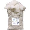 SUPERWASH MERINO Wool Roving. Ethically & Responsibly Sourced Fiber for Spinning, Blending, Filling and Stuffing - 1 LB Bag, Natural White Combed Top view 1
