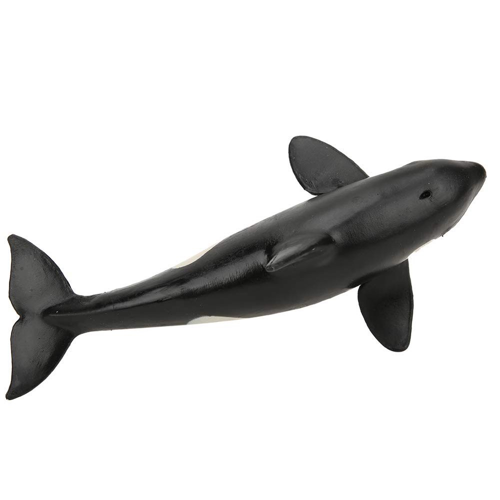 Realistic Killer Whale Model, Handcrafted Ornaments, Gift for Home Office, Unique Whale Decor