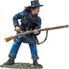 W. Britain American Civil War 31371 Union Federal Iron Brigade Reaching for Cartridge #2 1:30 Scale Metal view 2