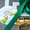 Country Brook Design - Nylon Webbing 1 Inch Straps for Tactical Goods, Backpack Straps, Loops, Slings, Outdoors, Indoors, Crafting, DIY (Christmas Green, 10 Yards) view 3