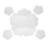 ZJchao 5Pcs Flower Coasters Resin, DIY Coaster Silicone Casting Set for DIY Resin Casting Craft, Home Decoration view 1