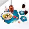 ZJchao 5Pcs Flower Coasters Resin, DIY Coaster Silicone Casting Set for DIY Resin Casting Craft, Home Decoration view 4