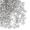 100 Pieces 12x6mm Rhodium Lobster Clasp Set Lobster Claw Clasps for Jewelry Making and Bracelets for DIY Craft Earring Necklace Bracelet Pendant Choker Jewelry Making Findings and Key Chain view 2