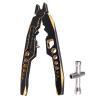 AllinRC AllinRC RC Shock Pliers Multifunction Shocks Tools Rod Ball Clamp RC Shock Shaft Pliers for Traxxas Arrma Axial Redcat Hpi Cars Trucks Crawler Buggy On/Off Road (Black gold) view 1