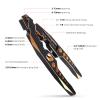 AllinRC AllinRC RC Shock Pliers Multifunction Shocks Tools Rod Ball Clamp RC Shock Shaft Pliers for Traxxas Arrma Axial Redcat Hpi Cars Trucks Crawler Buggy On/Off Road (Black gold) view 2