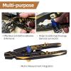 AllinRC AllinRC RC Shock Pliers Multifunction Shocks Tools Rod Ball Clamp RC Shock Shaft Pliers for Traxxas Arrma Axial Redcat Hpi Cars Trucks Crawler Buggy On/Off Road (Black gold) view 4