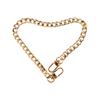 HEEHEE 15.7" (40cm) Purse Chain Strap, Sturdy Flat Iron Replacement Chain with Buckles, Comfortable Shoulder Crossbody Strap for Handbags, Upscale Color Gold Tone, 1 PCS view 1